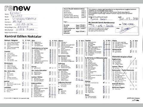 renault, megane, sedan 1.3 tce ıcon edc, otomatik, benzin 2.el otomobil | renew 60