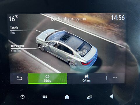 renault, megane, sedan 1.3 tce ıcon edc, otomatik, benzin 2.el otomobil | renew 59