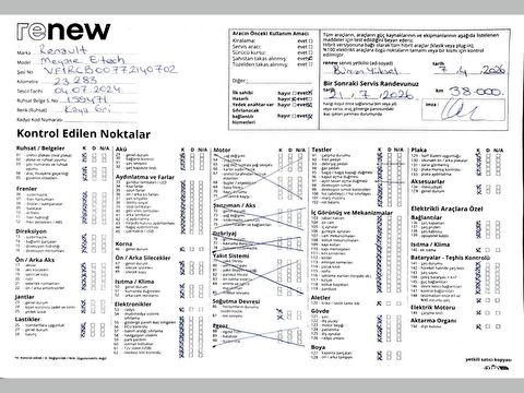 renault, megane e-tech, crossover ev60 ıconic otomatik, otomatik, elektrik 2.el otomobil | renew 64