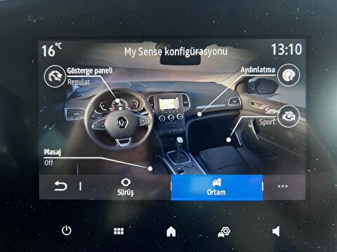 renault, megane, sedan 1.3 tce ıcon edc, otomatik, benzin 2.el otomobil | renew 59