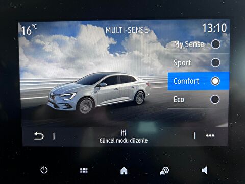 renault, megane, sedan 1.3 tce ıcon edc, otomatik, benzin 2.el otomobil | renew 58