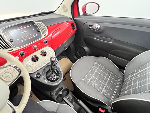 fiat, 500 c, cabrio 1.2 8v lounge dualogic, otomatik, benzin 2.el otomobil | renew 43