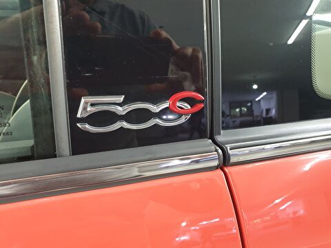 fiat, 500 c, cabrio 1.2 8v lounge dualogic, otomatik, benzin 2.el otomobil | renew 17