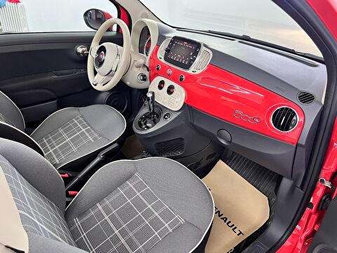 fiat, 500 c, cabrio 1.2 8v lounge dualogic, otomatik, benzin 2.el otomobil | renew 27