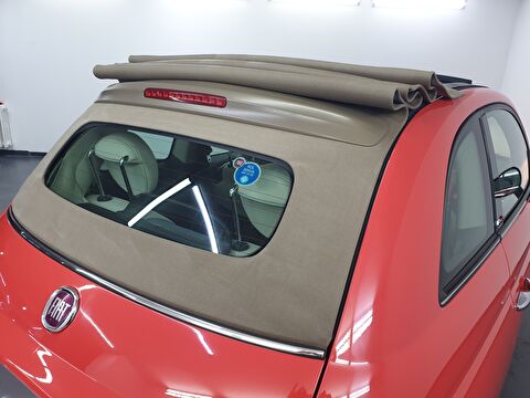 fiat, 500 c, cabrio 1.2 8v lounge dualogic, otomatik, benzin 2.el otomobil | renew 13