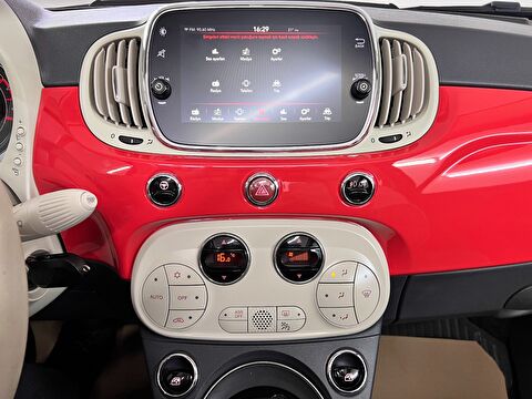 fiat, 500 c, cabrio 1.2 8v lounge dualogic, otomatik, benzin 2.el otomobil | renew 45