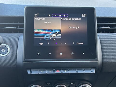 renault, clio, 1.0 tce techno esprit alpine x-tronic, otomatik, benzin 2.el otomobil | renew 14