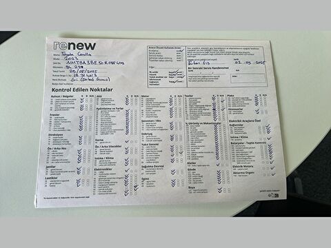 toyota, corolla, sedan 1.5 dream multidrive s, otomatik, benzin 2.el otomobil | renew 19