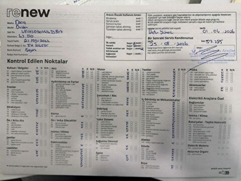 dacia, duster, 1.0 eco-g prestige 4x2, manuel, benzin + lpg 2.el otomobil | renew 23