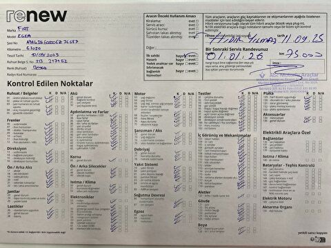 fiat, egea, sedan 1.4 fire urban, manuel, benzin 2.el otomobil | renew 13