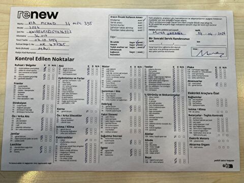 kia, picanto, 1.0l mpı feel, otomatik, benzin 2.el otomobil | renew 49