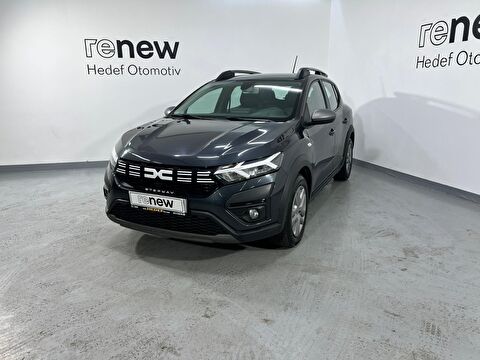 dacia, sandero stepway, sandero 1.0 turbo stepway comfort x-tronic, otomatik, benzin 2.el otomobil | renew 12