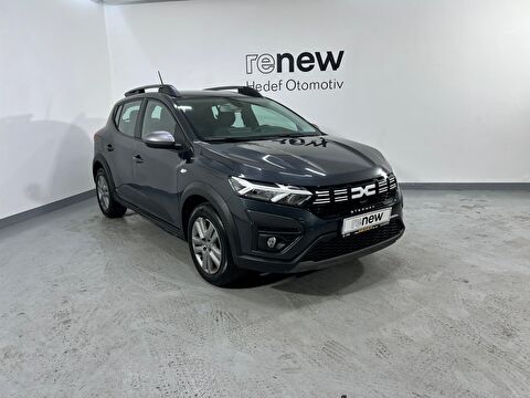 dacia, sandero stepway, sandero 1.0 turbo stepway comfort x-tronic, otomatik, benzin 2.el otomobil | renew 8