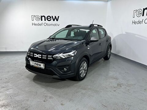 dacia, sandero stepway, sandero 1.0 turbo stepway comfort x-tronic, otomatik, benzin 2.el otomobil | renew 9