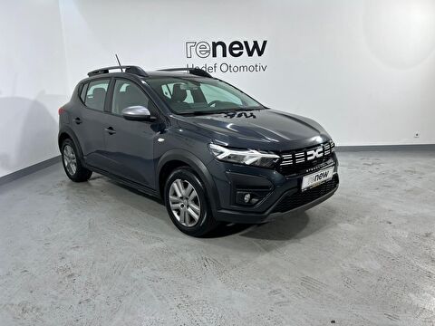 dacia, sandero stepway, sandero 1.0 turbo stepway comfort x-tronic, otomatik, benzin 2.el otomobil | renew 10