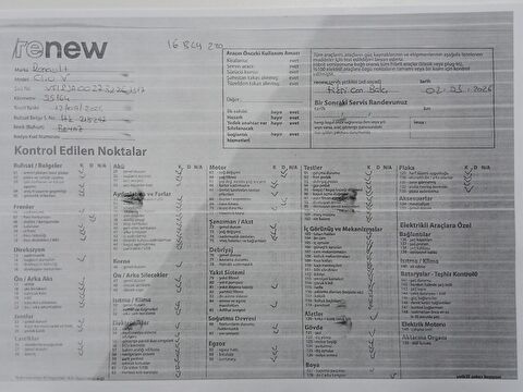 renault, clio, 1.0 tce evolution x-tronic, otomatik, benzin 2.el otomobil | renew 16