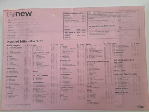renault, megane, sedan 1.3 tce touch edc, otomatik, benzin 2.el otomobil | renew 23