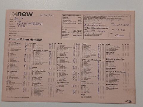 renault, clio, hatchback 1.0 tce evolution x-tronic, otomatik, benzin 2.el otomobil | renew 16