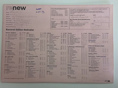 renault, clio, 1.0 tce evolution x-tronic, otomatik, benzin 2.el otomobil | renew 16