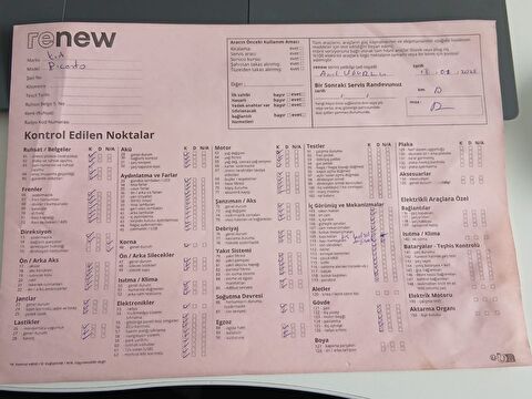 kia, picanto, hatchback 1.0 mpı cool otomatik, otomatik, benzin 2.el otomobil | renew 16