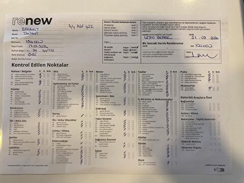 renault, taliant, 1.0 turbo joy x-tronic, otomatik, benzin 2.el otomobil | renew 16