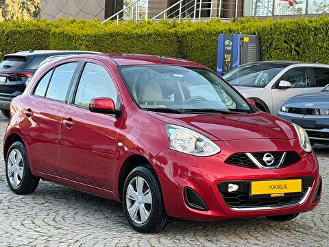 2018 Benzin Otomatik Nissan Micra Kırmızı Yükseliş Nakil Araçları Turizm Ticaret ve Sanayi Anonim Şirketi