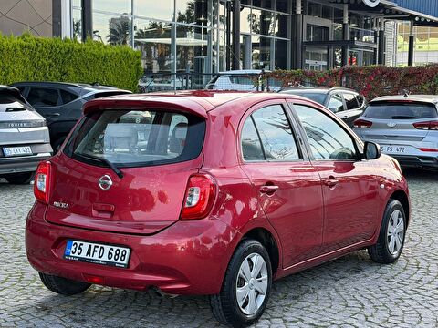 2018 Benzin Otomatik Nissan Micra Kırmızı Yükseliş Nakil Araçları Turizm Ticaret ve Sanayi Anonim Şirketi