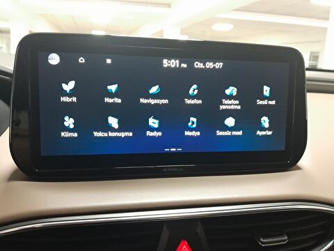 2022 Hybrid Otomatik Hyundai Santa Fe Gri Yükseliş Nakil Araçları Turizm Ticaret ve Sanayi Anonim Şirketi