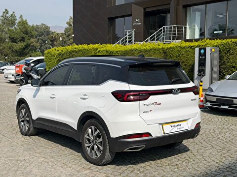 2.El Chery Tiggo 7 Pro SUV 1.6 TGDI Excellent DCT | Otomatik & Benzin | Beyaz | İzmir.2el 2023 Benzin Otomatik Chery Tiggo 7 Pro Beyaz Yükseliş Nakil Araçları Turizm Ticaret ve Sanayi Anonim Şirketi