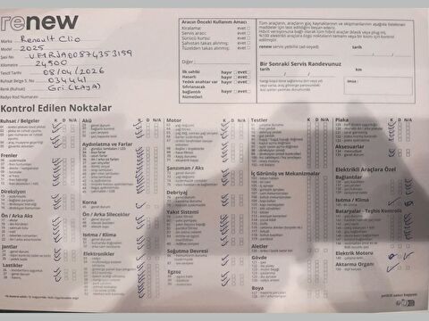 renault, clio, 1.0 tce evolution x-tronic, otomatik, benzin 2.el otomobil | renew 29