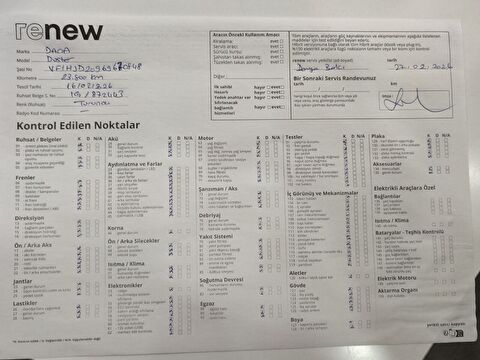 dacia, duster, suv 1.0 tce comfort, manuel, benzin 2.el otomobil | renew 25