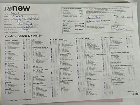 dacia, sandero stepway, 1.0 tce expression cvt, otomatik, benzin 2.el otomobil | renew 26