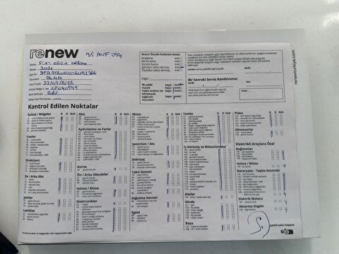 fiat, egea, 1.4 fire urban, manuel, benzin 2.el otomobil | renew 25