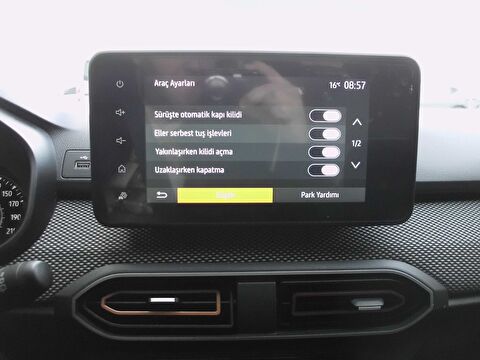 dacia, sandero, hatchback 1.0 tce stepway expression otomatik, otomatik, benzin 2.el otomobil | renew 26