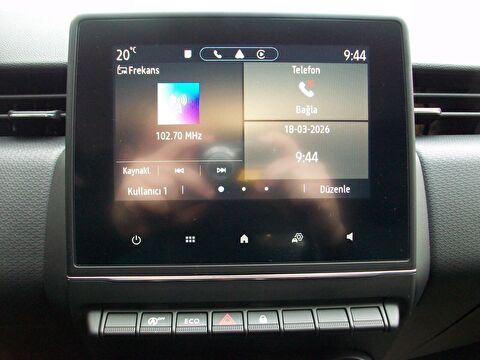 renault, clio, 1.0 tce touch x-tronic, otomatik, benzin 2.el otomobil | renew 23