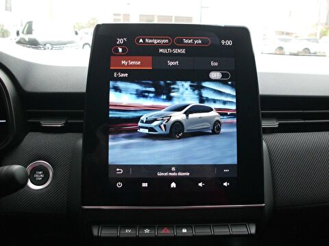 renault, clio e-tech, hatchback 1.6 e-tech techno esprit alpine otomatik, otomatik, hybrid 2.el otomobil | renew 8