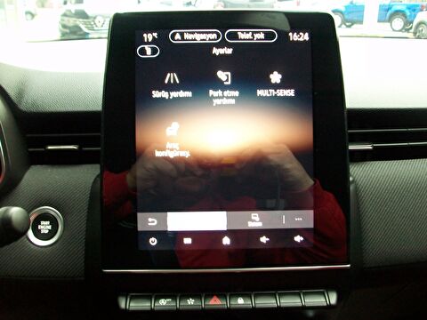 renault, clio, hatchback 1.0 tce techno esprit alpine x-tronic, otomatik, benzin 2.el otomobil | renew 15