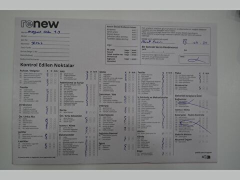 renault, megane, sedan 1.3 tce touch edc, otomatik, benzin 2.el otomobil | renew 27