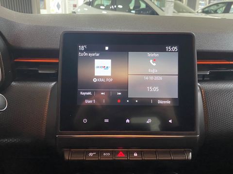 renault, clio, 1.0 tce touch x-tronic, otomatik, benzin 2.el otomobil | renew 14