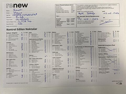renault, megane, sedan 1.3 tce joy, manuel, benzin 2.el otomobil | renew 26