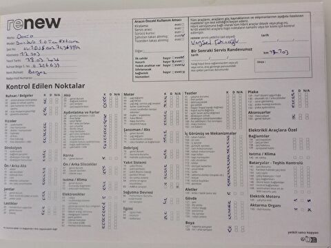 dacia, sandero stepway, 1.0 tce extreme cvt, otomatik, benzin 2.el otomobil | renew 25