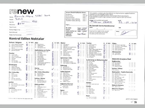 renault, megane, sedan 1.5 bluedci touch edc, otomatik, dizel 2.el otomobil | renew 26