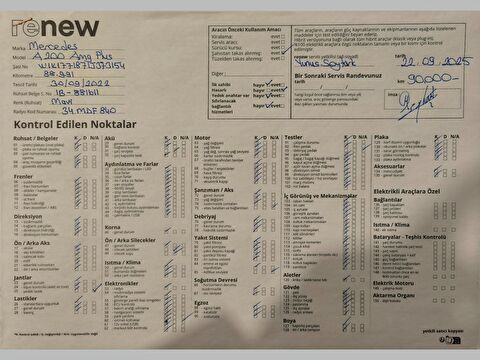 mercedes-benz, a, sedan 200 amg plus 7g-dct, otomatik, benzin 2.el otomobil | renew 26