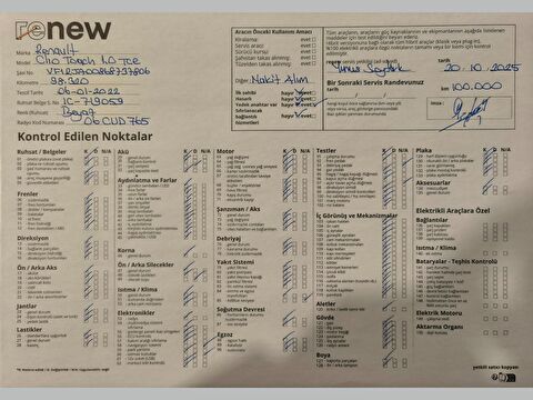 renault, clio, hatchback 1.0 tce touch x-tronic, otomatik, benzin 2.el otomobil | renew 27