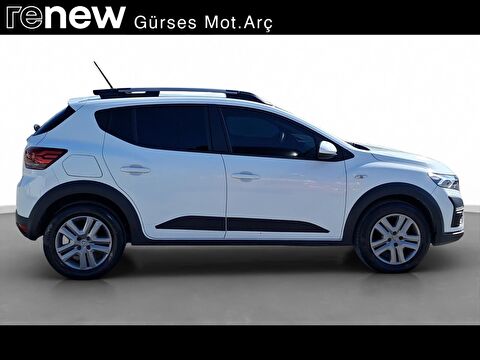 dacia, sandero stepway, sandero 1.0 turbo stepway comfort x-tronic, otomatik, benzin 2.el otomobil | renew 3