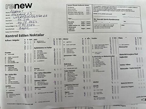 renault, megane, sedan 1.3 tce ıcon edc, otomatik, benzin 2.el otomobil | renew 26