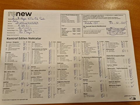 renault, megane, sedan 1.3 tce touch edc, otomatik, benzin 2.el otomobil | renew 16