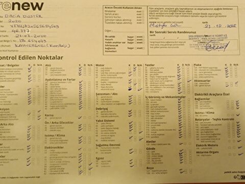 dacia, duster, suv 1.0 tce comfort, manuel, benzin 2.el otomobil | renew 26