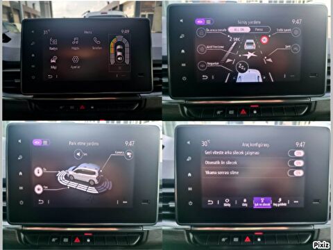 renault, kangoo multix, combi 1.3 tce ıconic edc, otomatik, benzin 2.el otomobil | renew 29