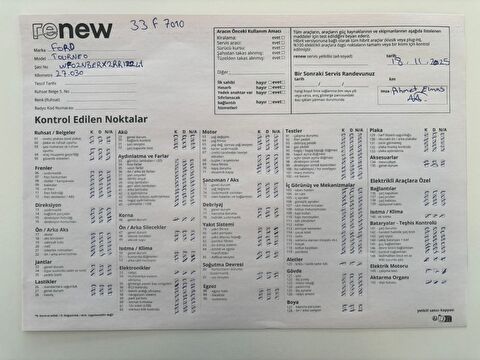 ford, tourneo courier, kombi 1.0 ecoboost active otomatik, otomatik, benzin 2.el otomobil | renew 27